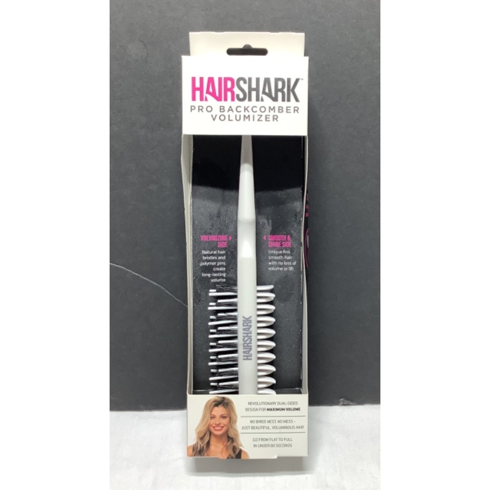 Hairshark Pro Backcombing Volumizer Hair Brush Professional  New in box
